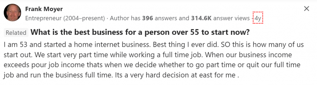 Online Business Ideas For People Over 50